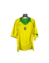 Brazil Home Football Shirt 2004-2006 (M)