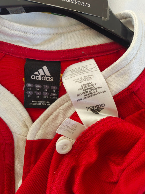 British & Lions Home Rugby Shirt New Zealand 2005 (XL)