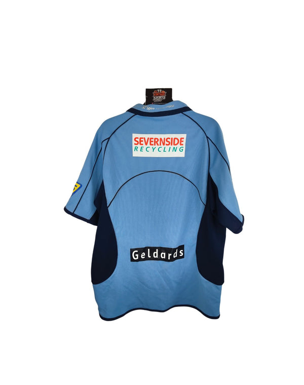 Cardiff Blues Rugby Home Shirt 2008-2009 (XL)