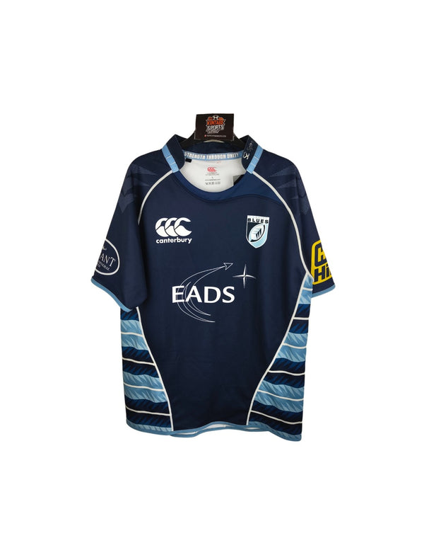 Cardiff Blues Rugby Home Shirt 2010-2011 (L)