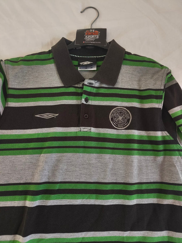 Celtic FC Football Polo Shirt 2002-2003 (L)