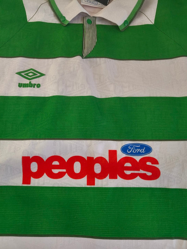 Celtic FC Home Football Shirt 1991-1992 (L)