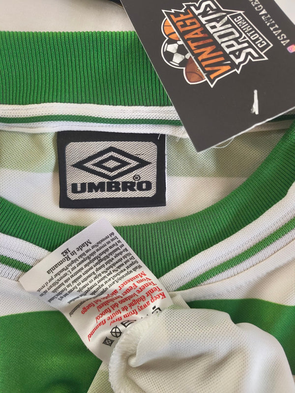 Celtic FC Home Football Shirt 1999-2001 (XL)