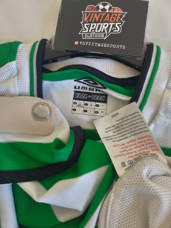 Celtic FC Home Football Shirt 2001-2003 (S)