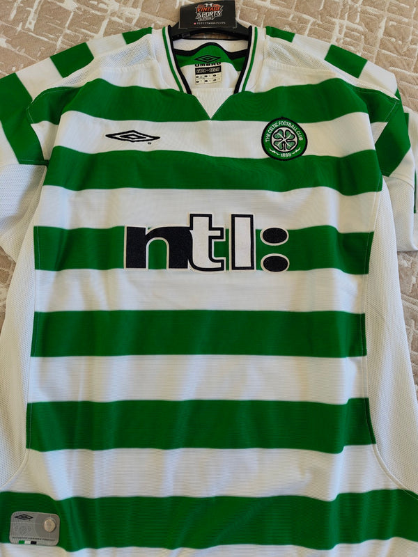 Celtic FC Home Football Shirt 2001-2003