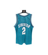 Charlotte Hornets NBA Basketball Jersey 1990s (L) 2 Johnson