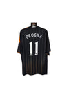 Chelsea FC Away Football Shirt 2010-2011 #11 Drogba