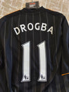 Chelsea FC Away Football Shirt 2010-2011 #11 Drogba