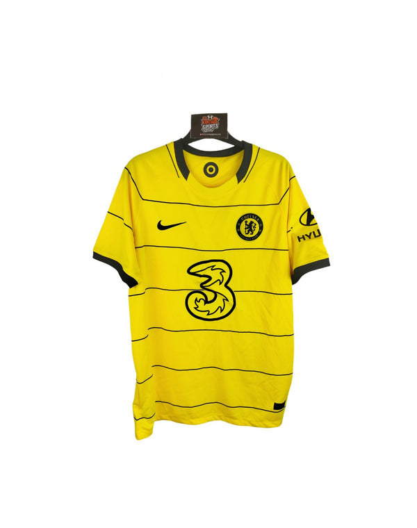 Retro Chelsea FC Away Football Shirt 2021-2022 #9 Lukaku