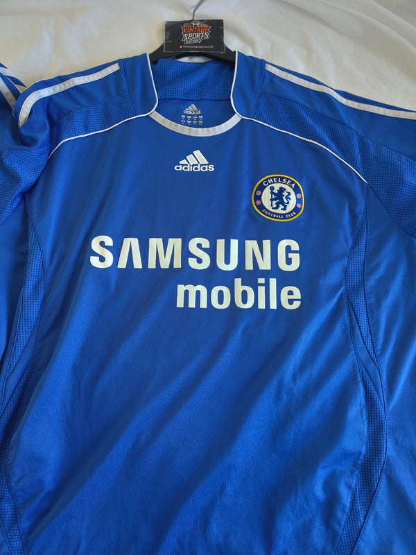 Chelsea FC Home Football Shirt 2006-2008 (XL) #8 Lampard