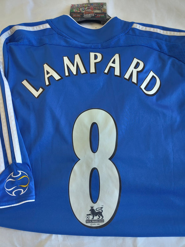 Chelsea FC Home Football Shirt 2006-2008 (XL) #8 Lampard