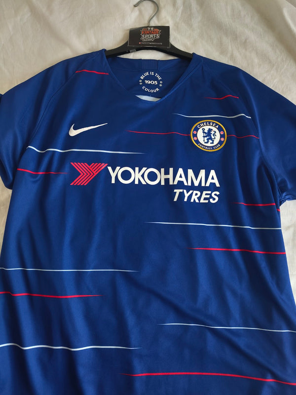 Chelsea FC Home Football Shirt 2018-2019 (XL) 5 Jorginho