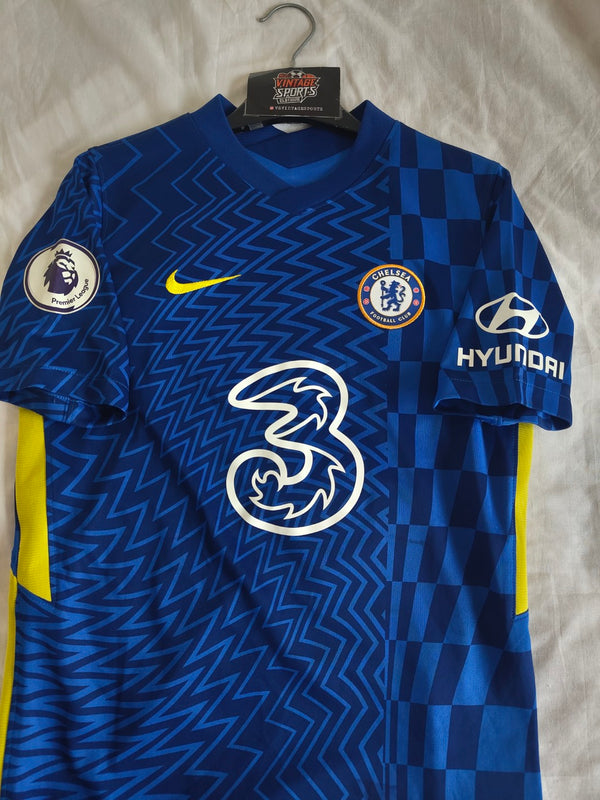 Chelsea FC Home Football Shirt 2021-2022 (Youths) 21 Chilwell