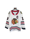 Chicago Blackhawks NHL Fight Strap Ice Hockey Jersey 2010s (46) 19 Toews
