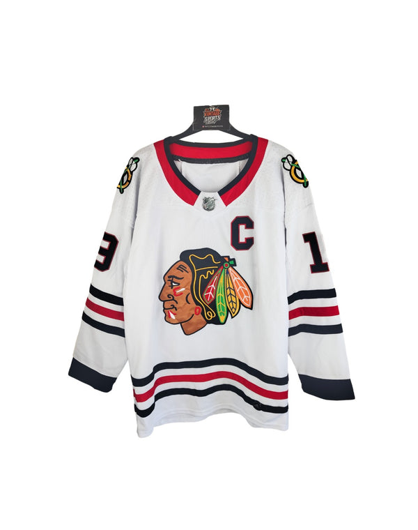 Chicago Blackhawks NHL Fight Strap Ice Hockey Jersey 2010s (46) 19 Toews