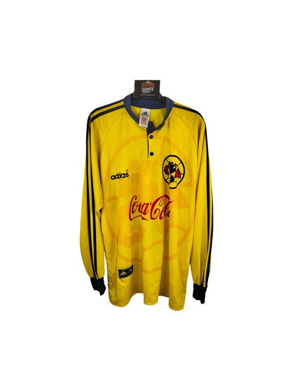 Club America Long Sleeve Home Football Shirt 1998-1999 (XL) #17