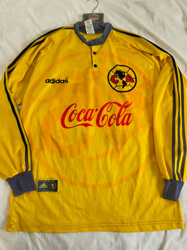 Club America Long Sleeve Home Football Shirt 1998-1999 (XL) #17
