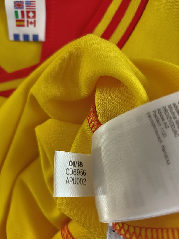 Colombia Football Home Shirt 2018 #11 Valderrama