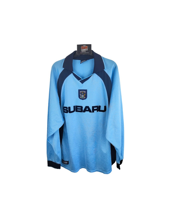 Coventry City FC Long Sleeve Home Football Shirt 2002-2003 (XXL) #16