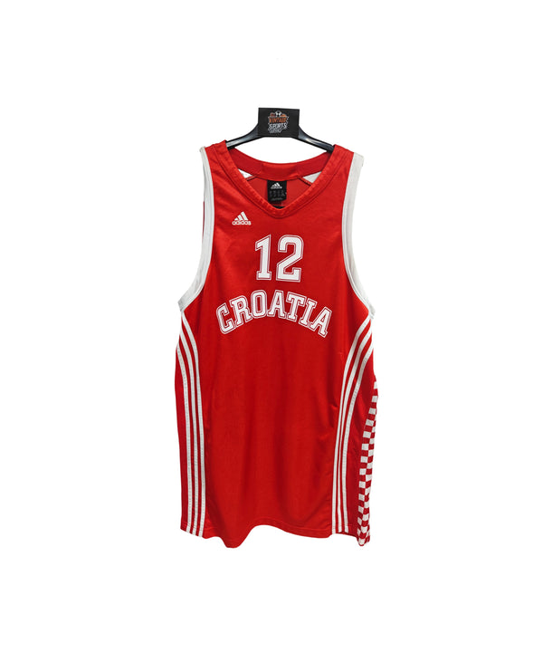 Croatia Basketball Jersey 2010-2012 (XL) 12 Karacic