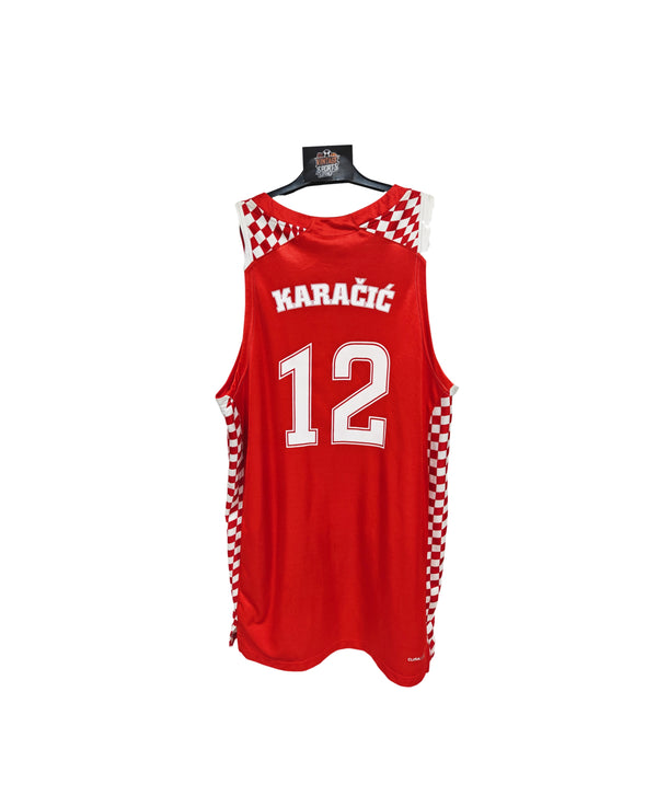 Croatia Basketball Jersey 2010-2012 (XL) 12 Karacic
