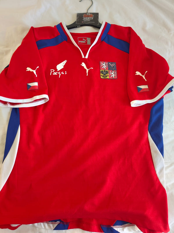 Czech Republic Home Football Shirt 2000-2001 (XL)