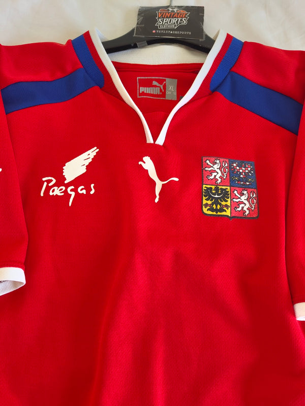 Czech Republic Home Football Shirt 2000-2001 (XL)