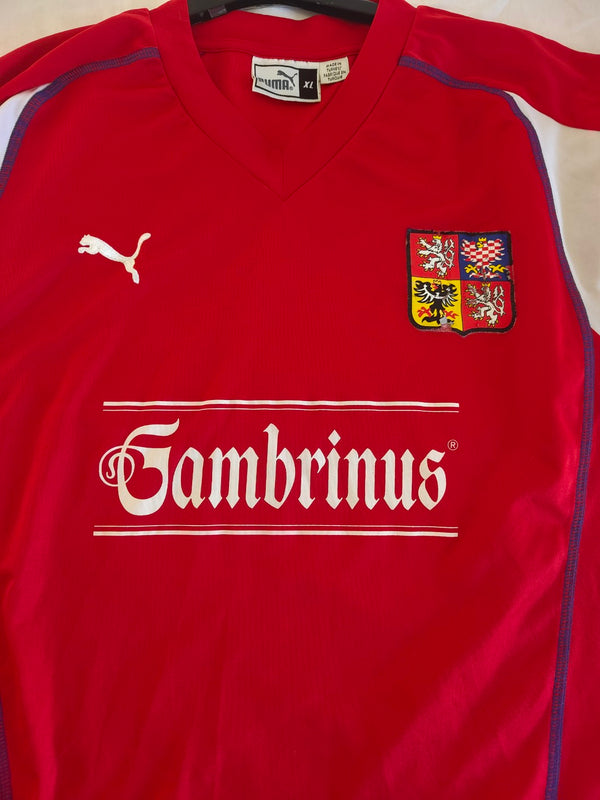 Czech Republic Home Football Shirt 2003-2004 (XL)