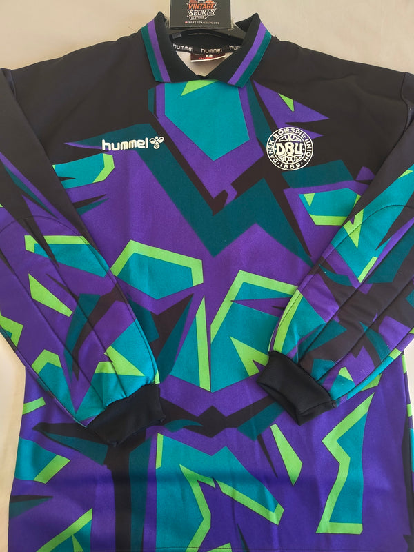 Denmark Goalkeeper Football Shirt 1994-1996 (S) 1 Schmeichel