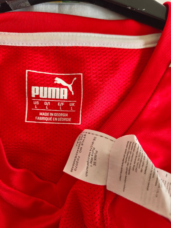 Denmark Signed Home Handball Shirt 2010s (L) 24 Hansen