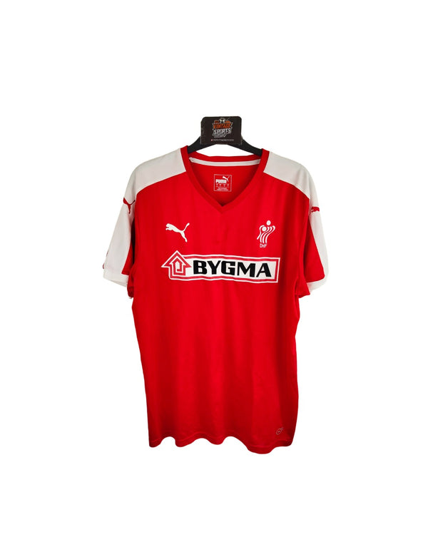 Denmark Signed Home Handball Shirt 2010s (L) 24 Hansen