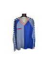 Denmark Template Long Sleeve Football Shirt 1986 (XL)