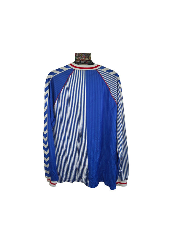 Denmark Template Long Sleeve Football Shirt 1986 (XL)