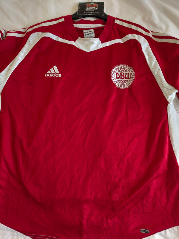 Denmark home Football Shirt 2004 (L)