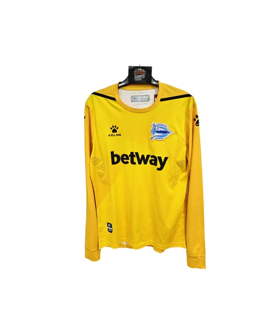 Deportivo Alaves Goalkeeper Football Shirt 2019-2020 (XS)