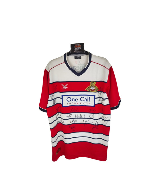 Doncaster Rovers Signed Home Football Shirt 2016-2017 (L)