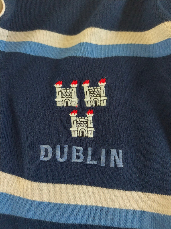 Dublin GAA Gaelic Long Sleeve Rugby Shirt 1990s (XL)