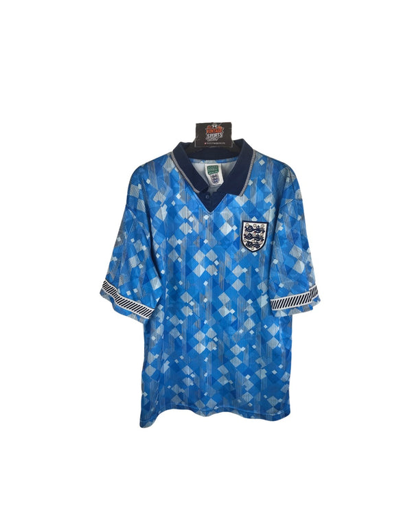 England Official Retro Third Football Shirt 1990-1992 (M)