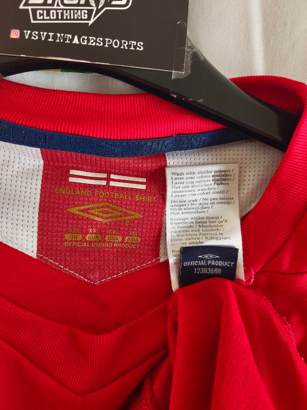 England Away Football Shirt 2006-2007 (XXL) #10 Owen