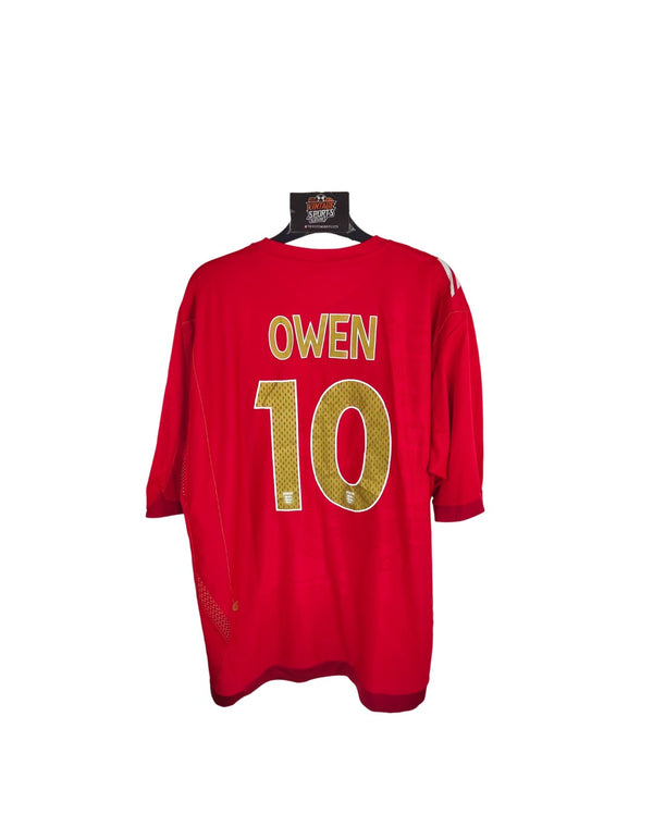 England Away Football Shirt 2006-2007 (XXL) #10 Owen