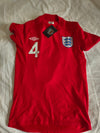 England Away Football Shirt 2010-2012 (S) 4 Gerrard