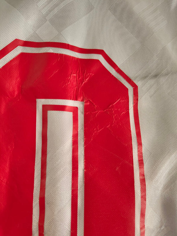 England Home Football Shirt 1990-1992 (L) 10 Lineker