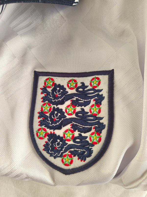 England Home Football Shirt 1990-1992 (L) 10 Lineker