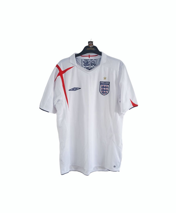 England Home Football Shirt 2005-2007 (S)