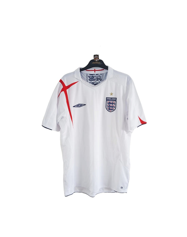 England Home Football Shirt 2005-2007 (XL)