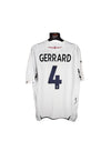 England Home Football Shirt 2007-2009 (M) 4 Gerrard