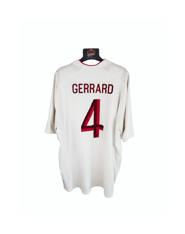 England Home Football Shirt 2012 (XXL) 4 Gerrard