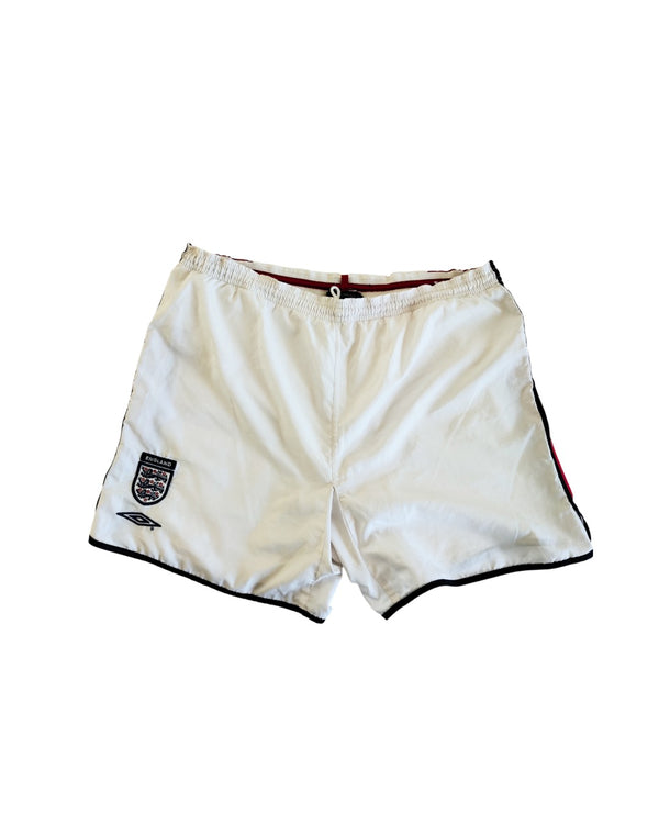 England Home Football Shorts 2001-2003 (L)