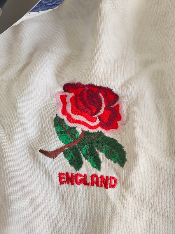 England Rugby Long Sleeve Home Shirt 1991 (M)