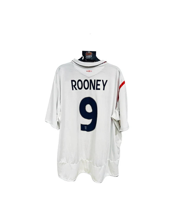 England Home Football Shirt 2005-2007 (3XL) 9 Rooney